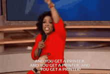 Oprah You Get A Printer GIF - Oprah You Get A Printer GIFs