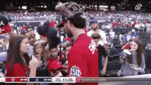 Dansby Swanson Fans GIF - Dansby Swanson Fans Braves GIFs