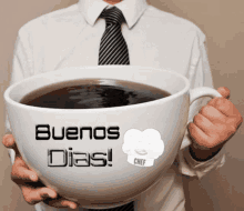 Buenos Dias Chef GIF - Buenos Dias Chef Coffee GIFs