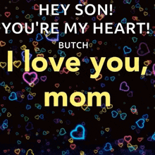 Mothers Day Love You Mom GIF - Mothers Day Love You Mom Youre My Heart Son GIFs