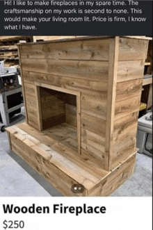 Woodenfireplace GIF
