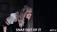 Snap Out Of It Jackie Sanders GIF