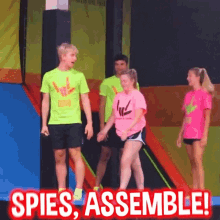 Spies Assemble Stephen Sharer GIF - Spies Assemble Stephen Sharer Lets Gather Up Spies GIFs