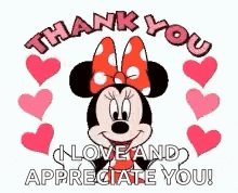 Thank You Minnie Mouse GIF