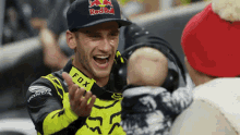 Excited Red Bull GIF - Excited Red Bull Kissing GIFs