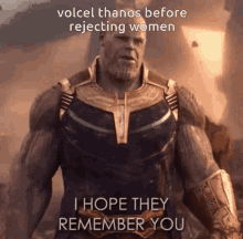 Volcel Thanos GIF - Volcel Thanos Meme GIFs