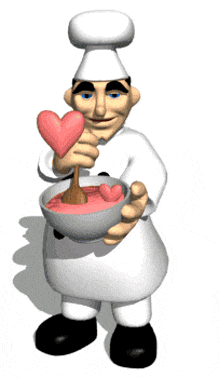 Chef Mixing Love GIF - Chef Mixing Love GIFs