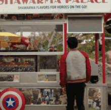 shang chi simu liu shawarma avengers campus disney california adventure