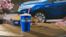 Dairy Queen Blizzard GIF - Dairy Queen Blizzard Cake Batter Cookie Dough Blizzard GIFs