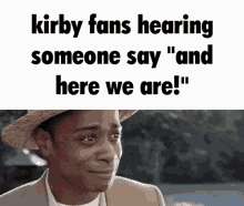 Kirby Kirby Fans GIF - Kirby Kirby Fans Fecto Forgo GIFs