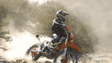 Motocross Banking Dirt Rider GIF - Motocross Banking Dirt Rider Ktm450excf GIFs