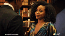 Kiss Ayanna Bell GIF - Kiss Ayanna Bell Law And Order Organized Crime GIFs