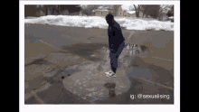 Puddle Deep GIF - Puddle Deep Water GIFs