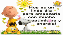 Snoopy Hoy Es Un Lindo Dia Para Emezario GIF