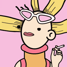 Doodles Cynthia GIF - Doodles Cynthia Unbothered GIFs