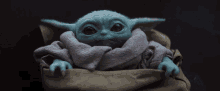 The Force Baby Yoda GIF - The Force Baby Yoda Mandalorian GIFs