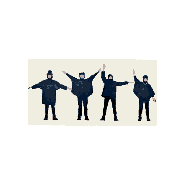 The Beatles Help Sticker - The Beatles Help Liverpool - Discover & Share  GIFs