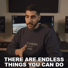 There Are Endless Things You Can Do Rudy Ayoub GIF - There Are Endless Things You Can Do Rudy Ayoub The Possibilities Are Endless GIFs