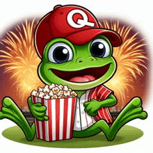 Popcorn Kek GIF - Popcorn Kek Pepe GIFs