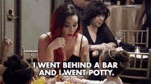 I Went Behind A Bar And I Went Potty Potty GIF - I Went Behind A Bar And I Went Potty I Went Potty I Went Behind A Bar GIFs