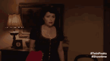 What Did She Say? GIF - Audrey Horne Tell Me Gossip GIFs