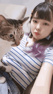 Poponut Cat GIF - Poponut Cat Kiss GIFs
