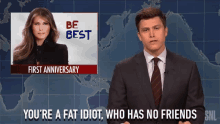 Youre A Fat Idiot You Have No Friends GIF - Youre A Fat Idiot You Have No Friends Melania Trump GIFs