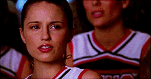 Glee Quinn Fabray GIF - Glee Quinn Fabray Suspicious GIFs