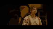 Bilbo Faints.  GIF - Nope The Hobbit Lord Of The Rings GIFs