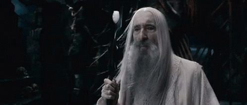 Christopher Lee GIF - Lordoftherings Lotr Christopher Lee - Discover &  Share GIFs