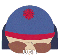Ugh Stan Marsh Sticker - Ugh Stan Marsh South Park Stickers