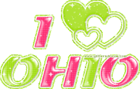 Love Ohio Sticker - Love Ohio I Love Ohio Stickers
