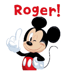 Mickey Mouse Roger GIF - Mickey Mouse Roger One GIFs