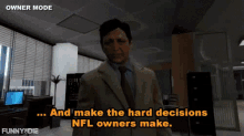 Nfl Owners GIF - Decisions GIFs