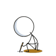 Sad Stickman GIF - Sad Stickman Drawing - Discover & Share GIFs