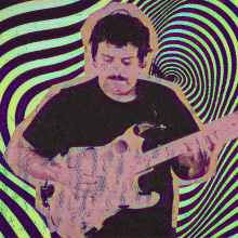 Playing The Guitar Lalo Gonzalez Deetz GIF - Playing The Guitar Lalo Gonzalez Deetz Grumpster GIFs