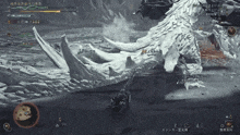a screenshot of a video game with chinese writing on the bottom right corner