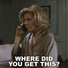Where Did You Get This Diane Lockhart GIF