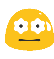 Emoji Sweats Sticker - The Blobs Live On Nervous Anxious Stickers