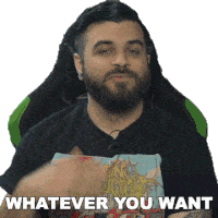 Whatever You Want Andrew Baena Sticker - Whatever You Want Andrew Baena All You Want Stickers