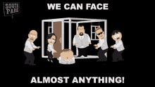 We Can Face Almost Anything Steven Seagal GIF - We Can Face Almost Anything Steven Seagal Eric Cartman GIFs