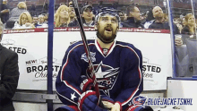 Columbus Blue Jackets Come On GIF - Columbus Blue Jackets Come On Shrug GIFs