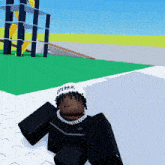 a cartoon character wearing a white hat with eternal written on it