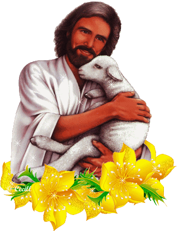 Dios Jesus Sticker - Dios Jesus Lamb Stickers