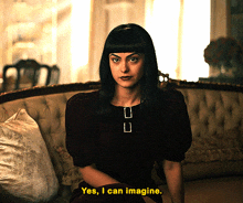 Riverdale Veronica Lodge GIF - Riverdale Veronica Lodge Yes I Can Imagine GIFs