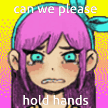 Can We Hold Hands Please GIF - Can We Hold Hands Please Omori GIFs
