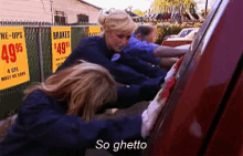So Ghetto - Ghetto GIF - So Ghetto Paris Hilton Car GIFs