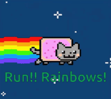 Run Nyan Cat GIF