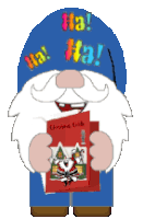 Gnome Greeting Cards Sticker