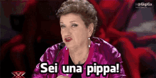 Mara Maionchi Pippa GIF - Mara Maionchi Pippa X Factor GIFs